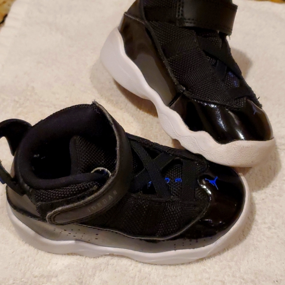 Jordon toddler 6 rings black